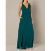 image:imageDress The Population Womens Parker Fit and Flare Maxi DressSpecial Occasion DressPine