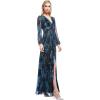 image:imageDress The Population Womens Pauline Sheath Maxi DressTurquoise Multi
