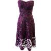 image:imageDress The Population Womens Sadie Fit and Flare Midi DressMidnight Plumblack