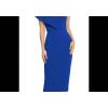 image:imageDress The Population Womens Tiffany One Shoulder Bow Detail Midi Sheath DressElectric Blue