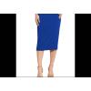 image:imageDress The Population Womens Tiffany One Shoulder Bow Detail Midi Sheath DressElectric Blue