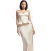 image:imageDress the Population Womens Akiah Sheath Maxi DressChampagne