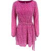 image:imageDress the Population Womens Kirsi Shift Mini DressBright Fuchsia Multi