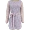 image:imageDress the Population Womens Kirsi Shift Mini DressWisteria Multi