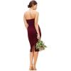 image:imageDress the Population Womens PerlaBurgundy