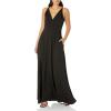 image:imageDress The Population Womens Parker Fit and Flare Maxi DressSpecial Occasion DressBlack