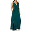 image:imageDress The Population Womens Parker Fit and Flare Maxi DressSpecial Occasion DressPine