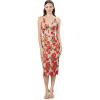image:imageDress the Population Womens Aurora Bodycon Midi DressRouge Multi