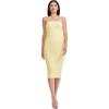image:imageDress the Population Womens Viviana Bodycon Midi DressPastel Yellow
