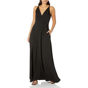 image:imageDress The Population Womens Parker Fit and Flare Maxi DressSpecial Occasion DressBlack