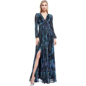 image:imageDress The Population Womens Pauline Sheath Maxi DressTurquoise Multi