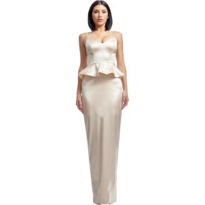 image:imageDress the Population Womens Akiah Sheath Maxi DressChampagne