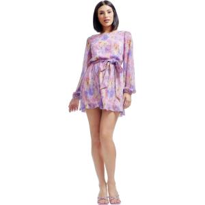 image:imageDress the Population Womens Kirsi Shift Mini DressDustyrose Multi