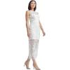 image:imageDress The Population Womens Helena Bodycon Midi DressWhite