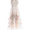 image:imageDress The Population Womens Kailyn Fit and Flare Midi DressBlush Multi