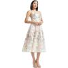 image:imageDress The Population Womens Kailyn Fit and Flare Midi DressBlush Multi