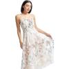 image:imageDress The Population Womens Kailyn Fit and Flare Midi DressBlush Multi
