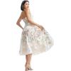image:imageDress The Population Womens Kailyn Fit and Flare Midi DressBlush Multi