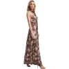image:imageDress The Population Womens Olivia Mermaid Maxi DressMocha Multi