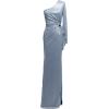 image:imageDress The Population Womens Summer Mermaid Maxi DressIce Blue Multi