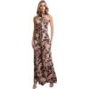 image:imageDress The Population Womens Olivia Mermaid Maxi DressMocha Multi