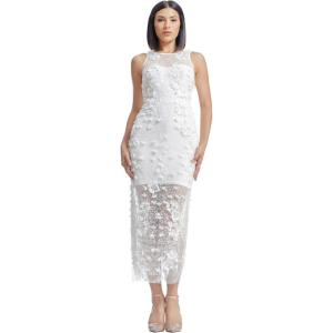 image:imageDress The Population Womens Helena Bodycon Midi DressWhite