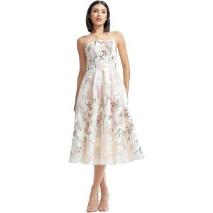 image:imageDress The Population Womens Kailyn Fit and Flare Midi DressBlush Multi