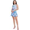 image:imageDress The Population Womens Casual Kaylee Fit amp Flare Mini DressPale Blue Multi