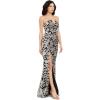 image:imageDress The Population Womens Fernanda Bodycon Maxi DressDoveblack