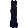 image:imageDress The Population Womens Fernanda Bodycon Maxi DressNavyblack