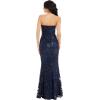 image:imageDress The Population Womens Fernanda Bodycon Maxi DressNavyblack