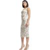 image:imageDress The Population Womens Nicole Bodycon Mini DressCream Multi