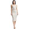 image:imageDress The Population Womens Nicole Bodycon Mini DressCream Multi