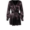 image:imageDress The Population Womens Darla Fit and Flare Mini DressMocha