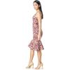 image:imageDress The Population Womens Isabelle Midi DressBurgundy Multi