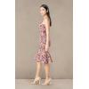 image:imageDress The Population Womens Isabelle Midi DressBurgundy Multi
