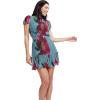 image:imageDress The Population Womens Kenley Fit amp Flare Mini DressTurquoise Multi