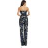 image:imageDress the Population Womens Andy Strapless Sequin Wide Leg JumpsuitNavy Multi
