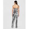 image:imageDress the Population Womens Andy Strapless Sequin Wide Leg JumpsuitSilver