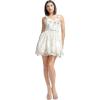 image:imageDress the Population Womens Darby Fit and Flare Mini DressWhite Multi