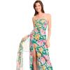 image:imageDress The Population Womens Lulu Aline Maxi DressPine Multi
