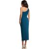 image:imageDress The Population Womens Magnolia Bodycon Midi DressPeacock Blue
