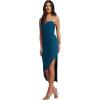 image:imageDress The Population Womens Magnolia Bodycon Midi DressPeacock Blue