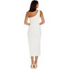 image:imageDress The Population Womens Magnolia Bodycon Midi DressWhite