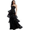 image:imageDress the Population Womens Willa Fit and Flare Maxi DressBlack Multi