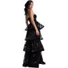 image:imageDress the Population Womens Willa Fit and Flare Maxi DressBlack Multi