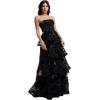 image:imageDress the Population Womens Willa Fit and Flare Maxi DressBlack Multi