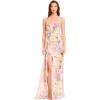 image:imageDress The Population Womens Lulu Aline Maxi DressIvory Multi