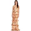 image:imageDress The Population Womens Siriana Bodycon Maxi DressAmber Multi