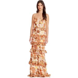 image:imageDress The Population Womens Siriana Bodycon Maxi DressAmber Multi